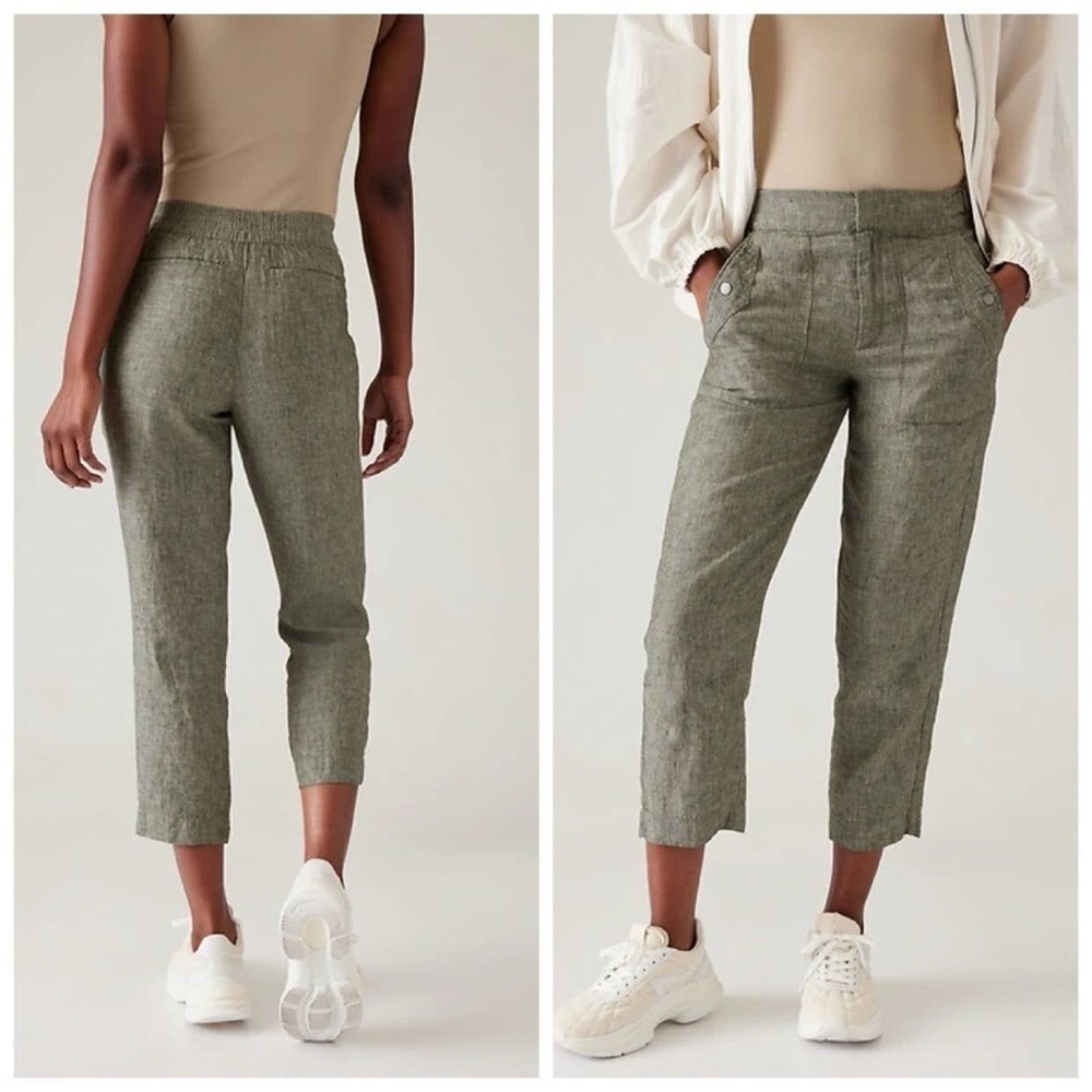 Athleta Linen Capri's